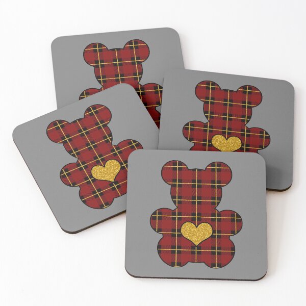 Artikelvorschau, Bär Schottisches Plaid - Tartan D13 entworfen und verkauft von MVG designs.