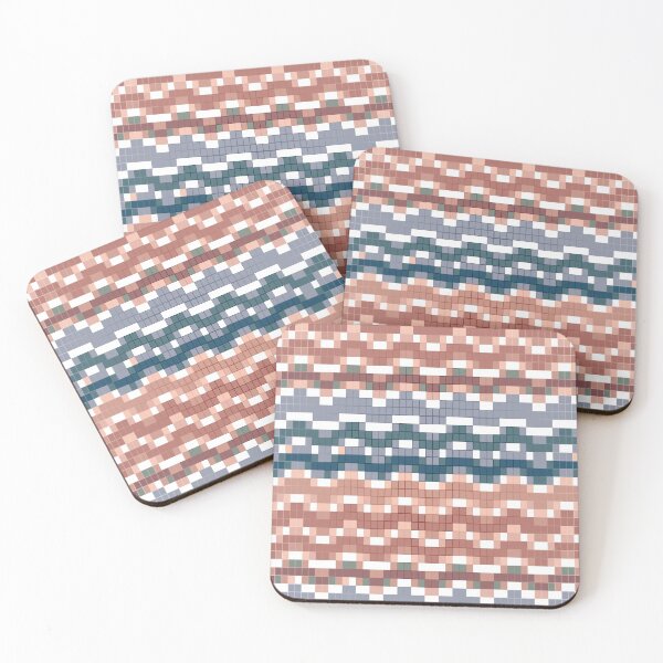 Item preview, Groovy Cubes 70s Pattern designed and sold by Zoo-Moo.