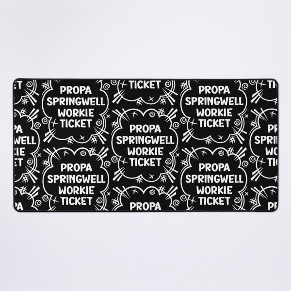 Item preview, PROPA SPRINGWELL WORKIE TICKET a cheeky design for people from Springwell in the North East of England designed and sold by robimerch.