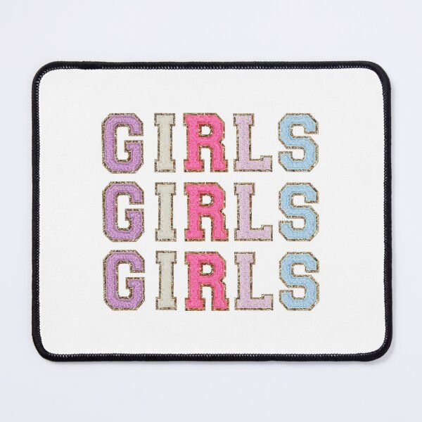 Item preview, GIRLS repetition embroider patch letter  designed and sold by hannahsophia1.