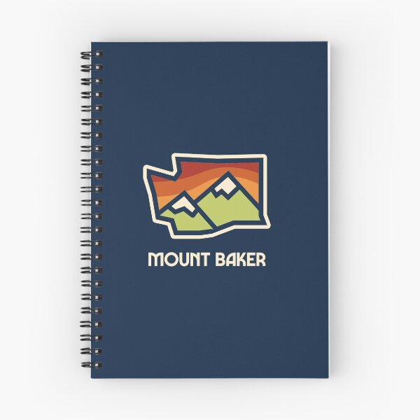 Item preview, Retro Style Mount Baker Music Mountain designed and sold by toutwearapparel.