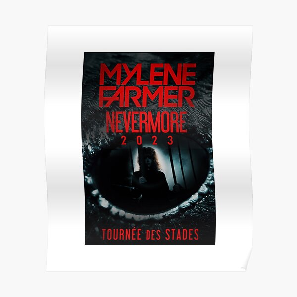 mylene farmer nevermore Poster