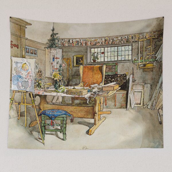 Item preview, The Studio - Carl Larsson designed and sold by brushandframes.