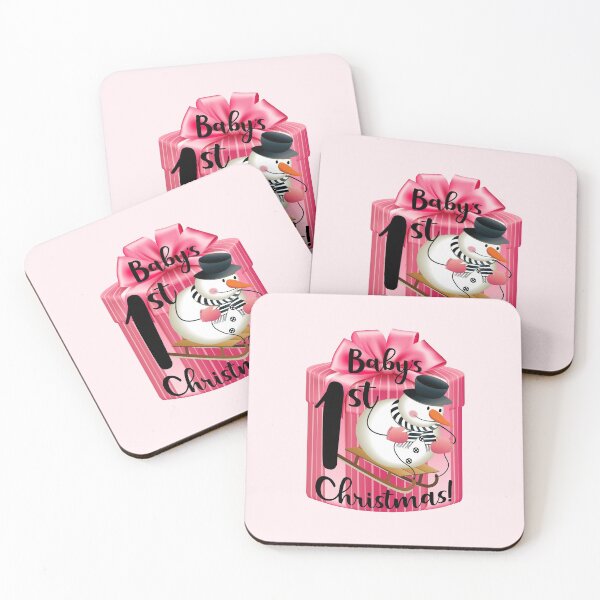 Item preview, SNOW JOY: Baby’s First Christmas! Pink (Incl. Maternity & Baby Wear) designed and sold by PawsitiveMum.