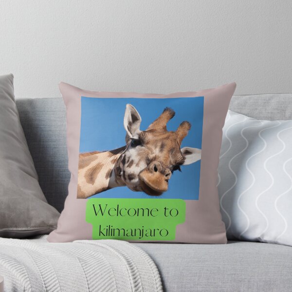 Item preview, Welcome To Kilimanjaro designed and sold by MindsetDesign.