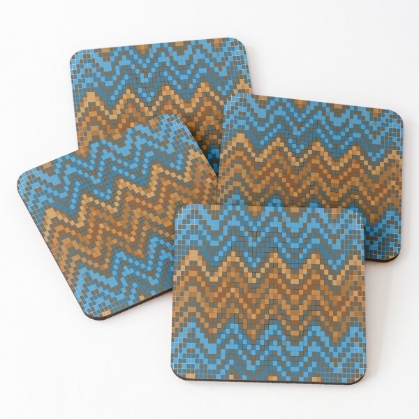 Item preview, Groovy Cubes 70s Pattern   designed and sold by Zoo-Moo.