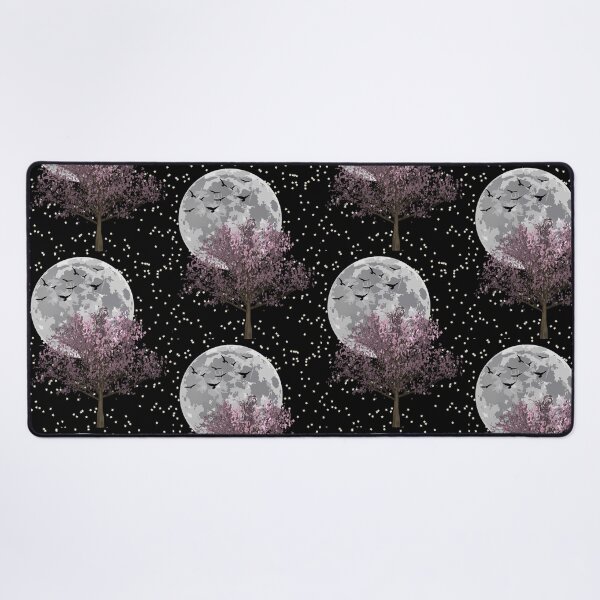 Item preview, Winter full-moon nights with a twist of cherry Blossom tree love  designed and sold by Swagmode.