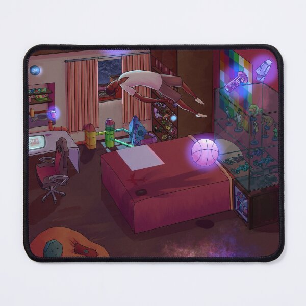 Item preview, Guy levitating in his room designed and sold by croscreates.