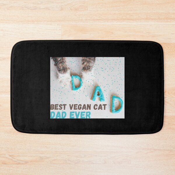 Item preview, Best Vegan Cat Dad Ever designed and sold by laamriya974.
