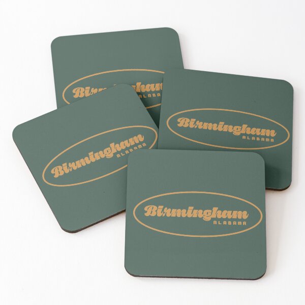 Item preview, Birmingham Alabama Retro Badge designed and sold by AllVibesWelcome.