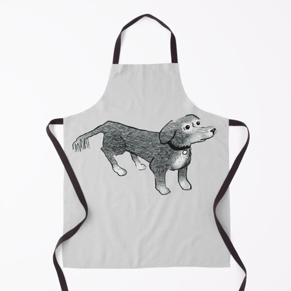 Item preview, brushy-tailed doggo designed and sold by alexbairdart.