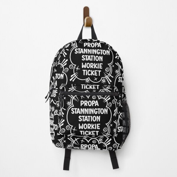 Item preview, PROPA STANNINGTON STATION WORKIE TICKET a cheeky design for people from Stannington Station in the North East of England designed and sold by robimerch.