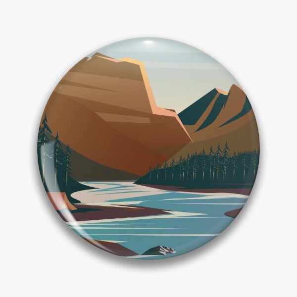 Artikelvorschau, Rocky Mountain Reiseplakat entworfen und verkauft von Arctic frame studio.