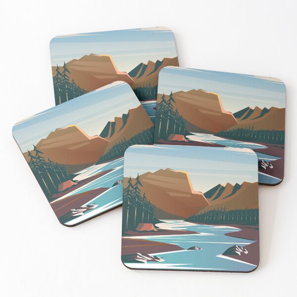 Item preview, Rocky Mountain  travel poster designed and sold by Arctic frame studio.