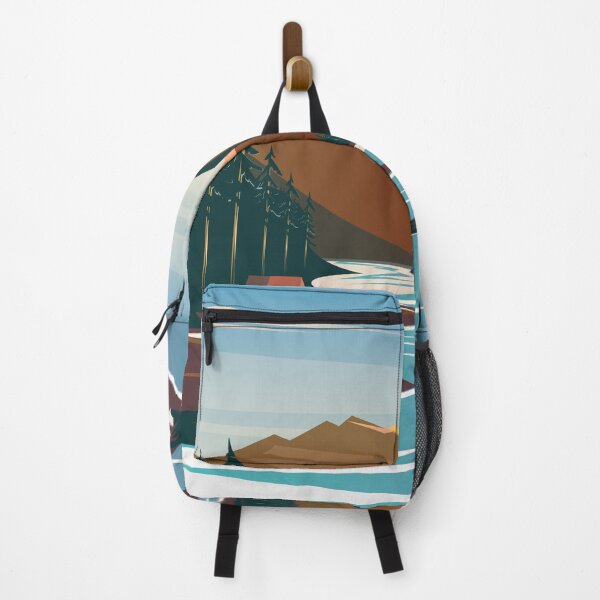 Item preview, Rocky Mountain travel poster designed and sold by Arctic frame studio.