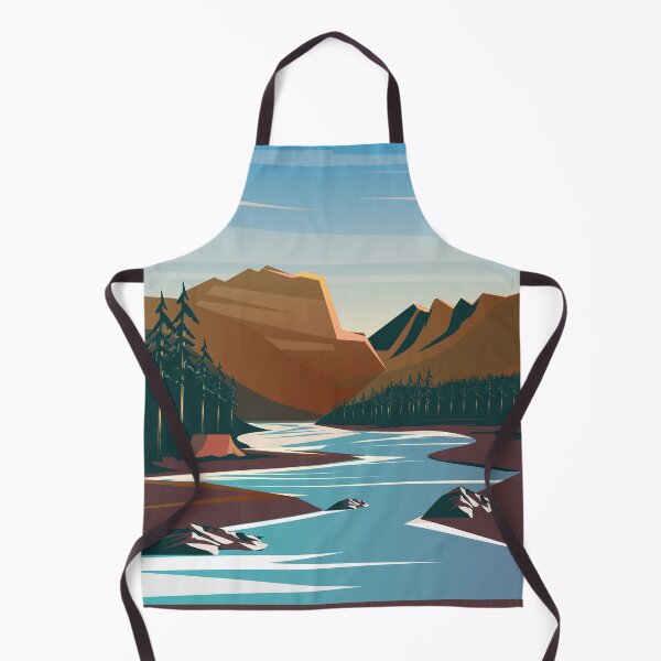 Item preview, Rocky Mountain travel poster designed and sold by Arctic frame studio.