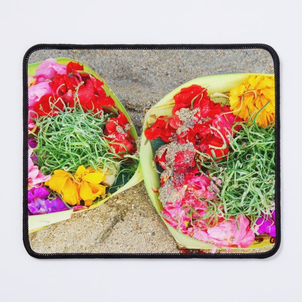 Item preview, Flower offerings on the beach designed and sold by Michael Brewer.