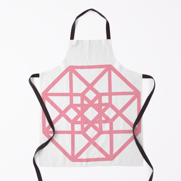 Item preview, Pink Hypercube outline designed and sold by Maths-4-Nerds.