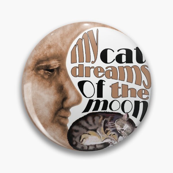 Artikelvorschau, Meine Katze träumt auf dem Mond entworfen und verkauft von Idea y Design.