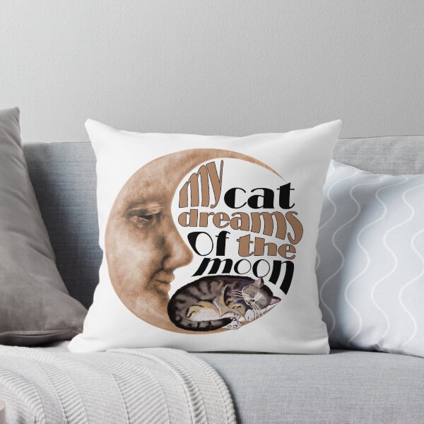 Item preview, My cat dreams on the moon designed and sold by Idea y Design.