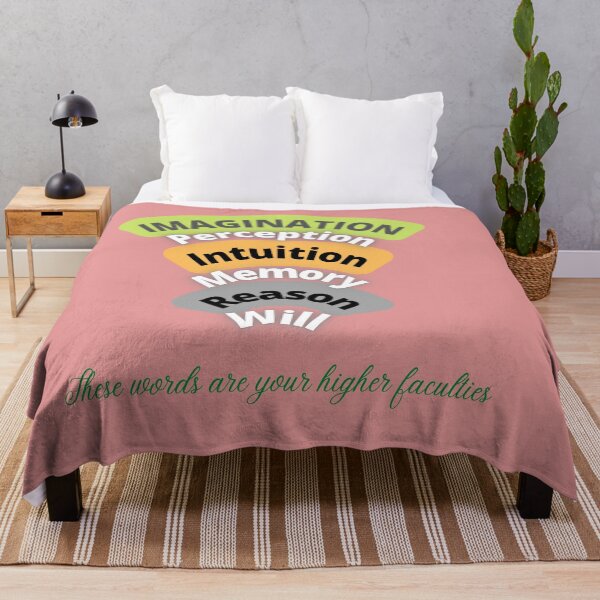 Item preview, Imagination,Perception,Intuition,Memory,Reason,Will These are your Higher Faculties designed and sold by MindsetDesign.