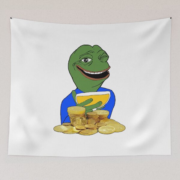 Item preview, Pepe the Rich Frog #1 designed and sold by medulla9324.