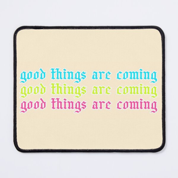 Item preview, Colorful Good Things Are Coming  designed and sold by Creative Brat Design Studio.