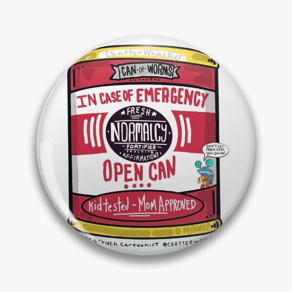 Item preview, Can-of-Worms Brand :: In case of Emergency  - Fresh Normalcy designed and sold by NeatlineFX.