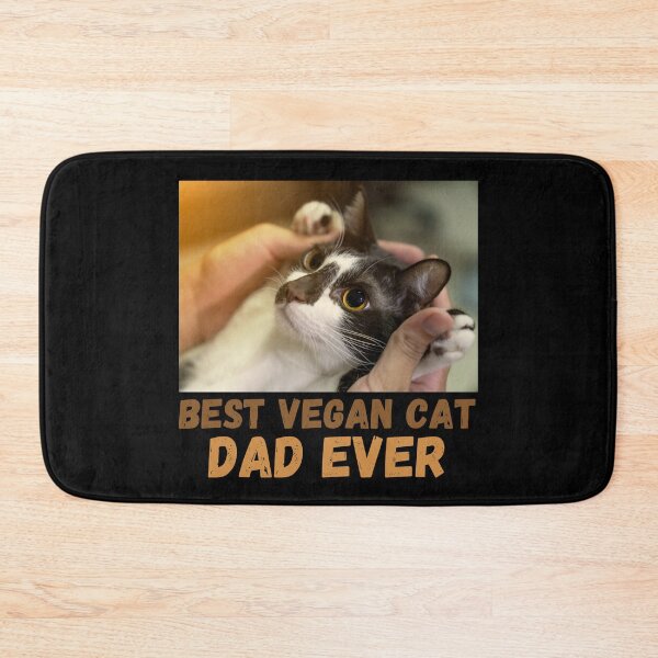 Item preview, Best Vegan Cat Dad Ever designed and sold by laamriya974.