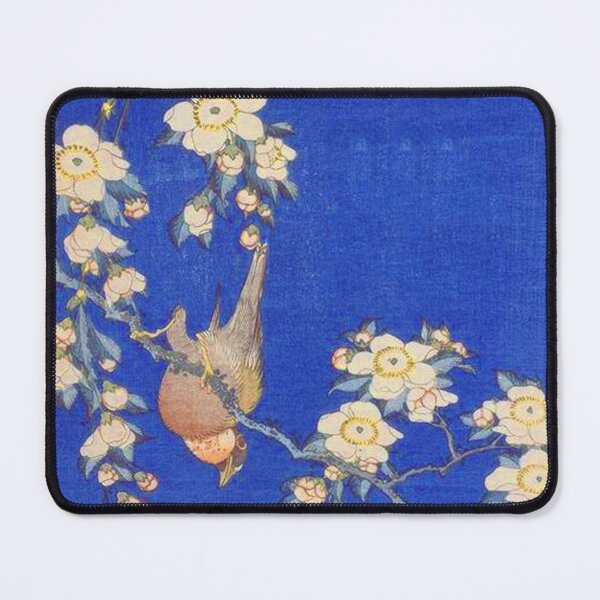 Item preview, Japanese cherry blossom flower tree with a bird designed and sold by Byfab.
