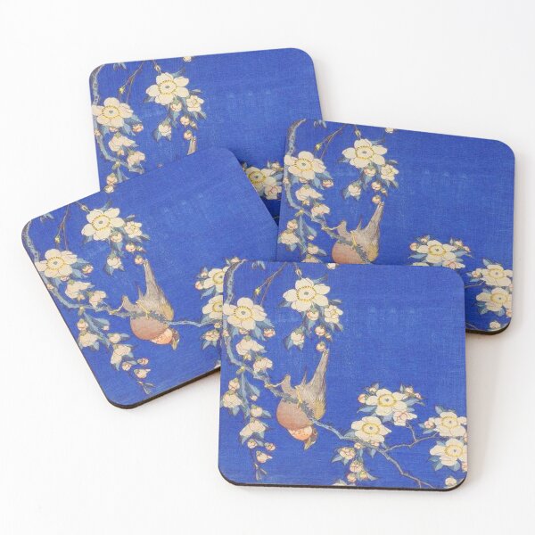 Item preview, Japanese cherry blossom flower tree with a bird designed and sold by Byfab.