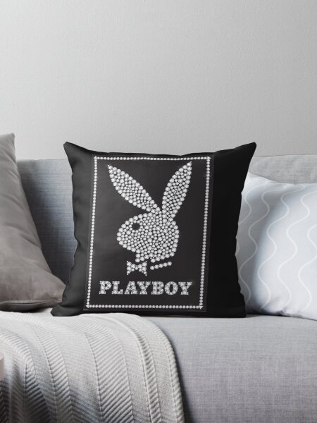 PLAYBOY top Bunny Rhinestone Pillow