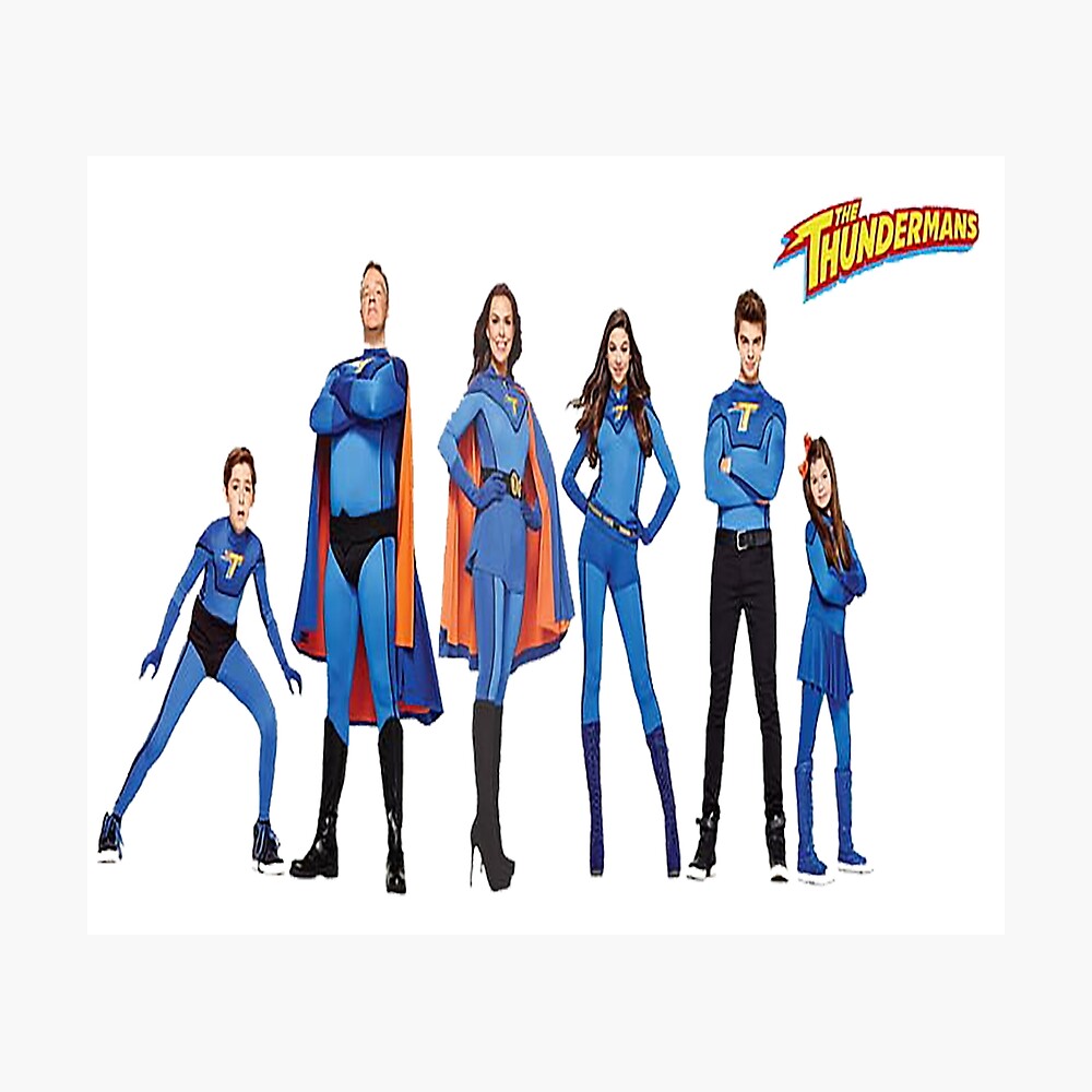 Póster for Sale con la obra «Los Thundermans» de Parkid-s | Redbubble