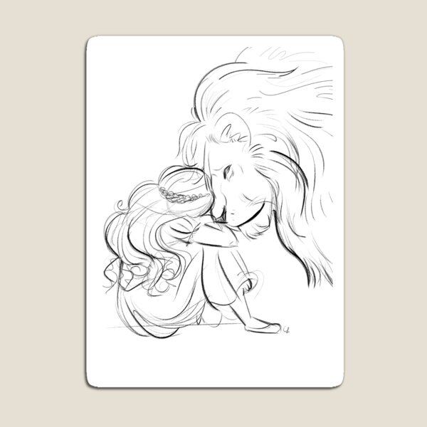 Vista previa del artículo con la obra «Surgir», diseñado y vendido por unicorndoodles.