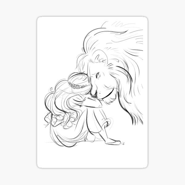 Vista previa del artículo con la obra «Surgir», diseñado y vendido por unicorndoodles.