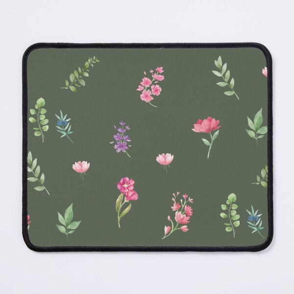 Item preview, Mixed Watercolor Green Leaves and Mixed Flowers designed and sold by silviaol.