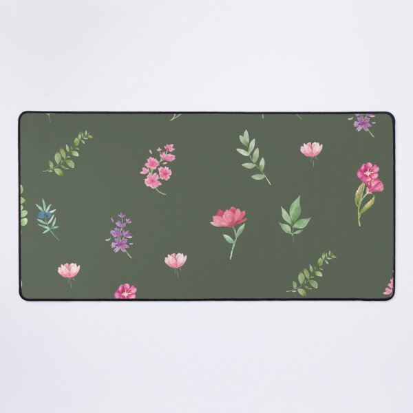 Item preview, Mixed Watercolor Green Leaves and Mixed Flowers designed and sold by silviaol.