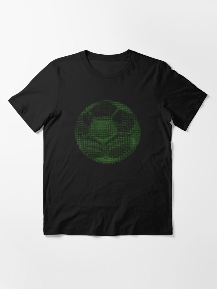 "Soccer Ball emoji Ascii Art" Tshirt by typonquotes Redbubble