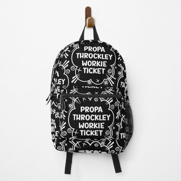 Item preview, PROPA THROCKLEY WORKIE TICKET a cheeky design for people from Throckley in the North East of England designed and sold by robimerch.