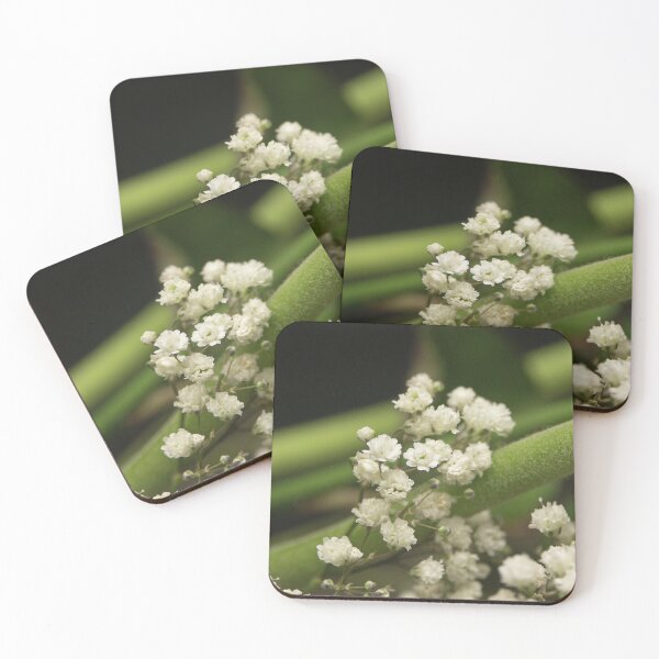 Item preview, Tiny white flowers. designed and sold by l2designs.