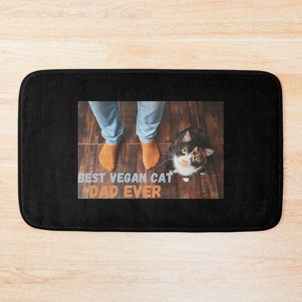 Item preview, Best Vegan Cat Dad Ever designed and sold by laamriya974.