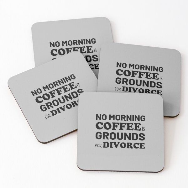 Item preview, Morning Coffee, Funny Coffee, Grounds for Divorce, Coffee Mama, Coffee mom, Gift for Mom, Gift for Wife, Gift for Daughter, Comfy designed and sold by joygift369.