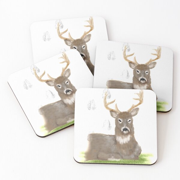 Item preview, Deer tracks designed and sold by Fernheart Designs.