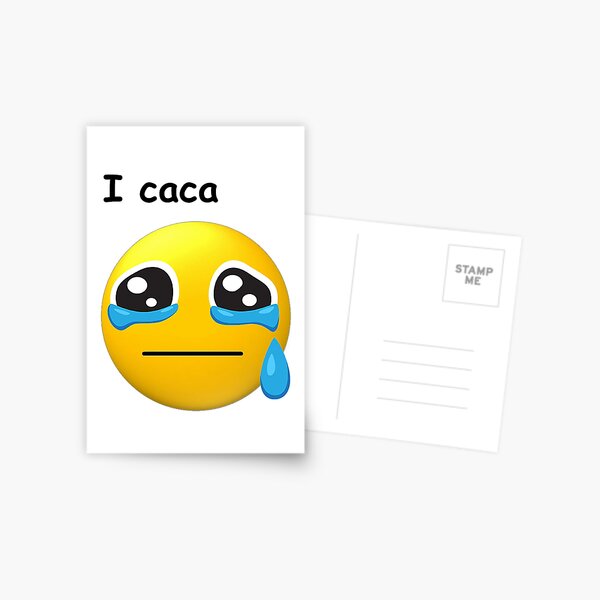Cursed Emoji - Adorable Postcard for Sale by Luke Paris