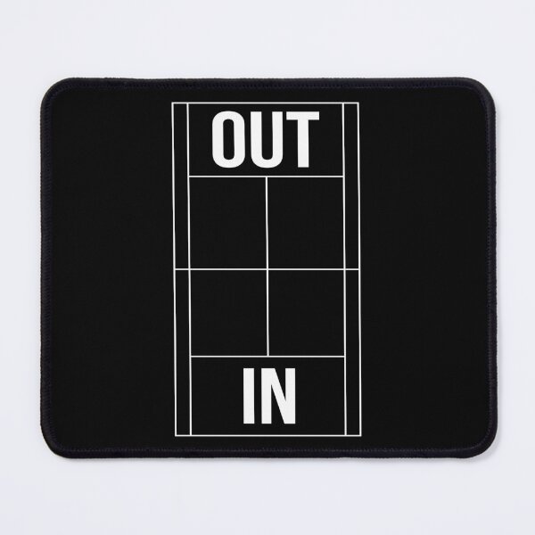 Item preview, Tennis in out - tennis court out in tennis players designed and sold by Shirt-Kaiser.