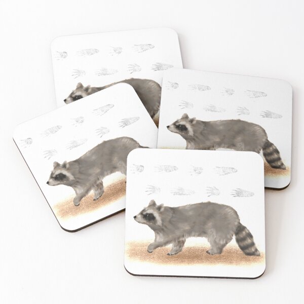Item preview, Raccoon Tracks designed and sold by Fernheart Designs.