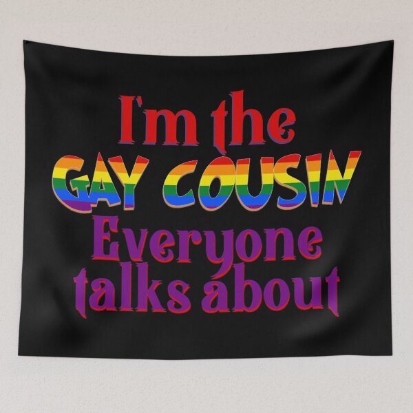 Item preview, The gay cousin designed and sold by Monkey204.