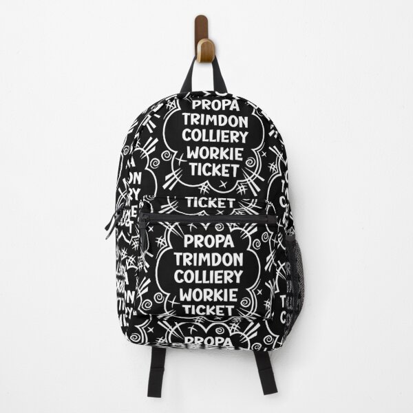 Item preview, PROPA TRIMDON COLLIERY WORKIE TICKET a cheeky design for people from Trimdon Colliery in the North East of England designed and sold by robimerch.
