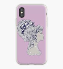 Vinilo o funda para iPhone Marie Antoinette Rococo Ship pelo