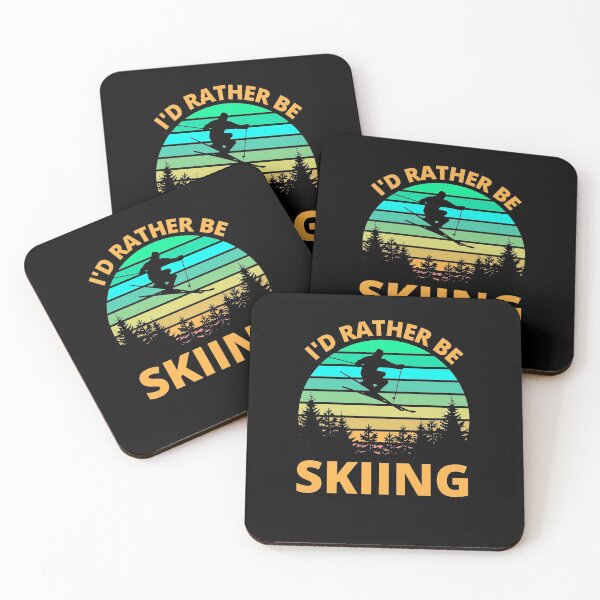 Item preview, I'd Rather Be Snowboarding Retro Vintage Snowboard Skiing designed and sold by wisamart.
